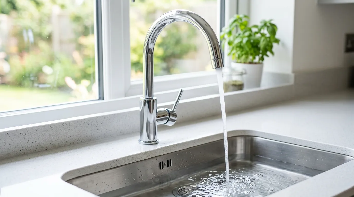 Local Plumbing Master Pros same day plumber fixing a faucet in Briarcliff, AR